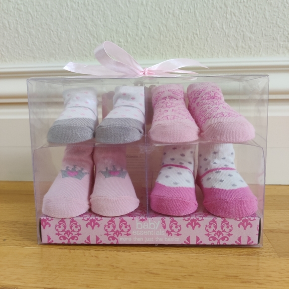 Other - 3/$10 Infant Girl Socks